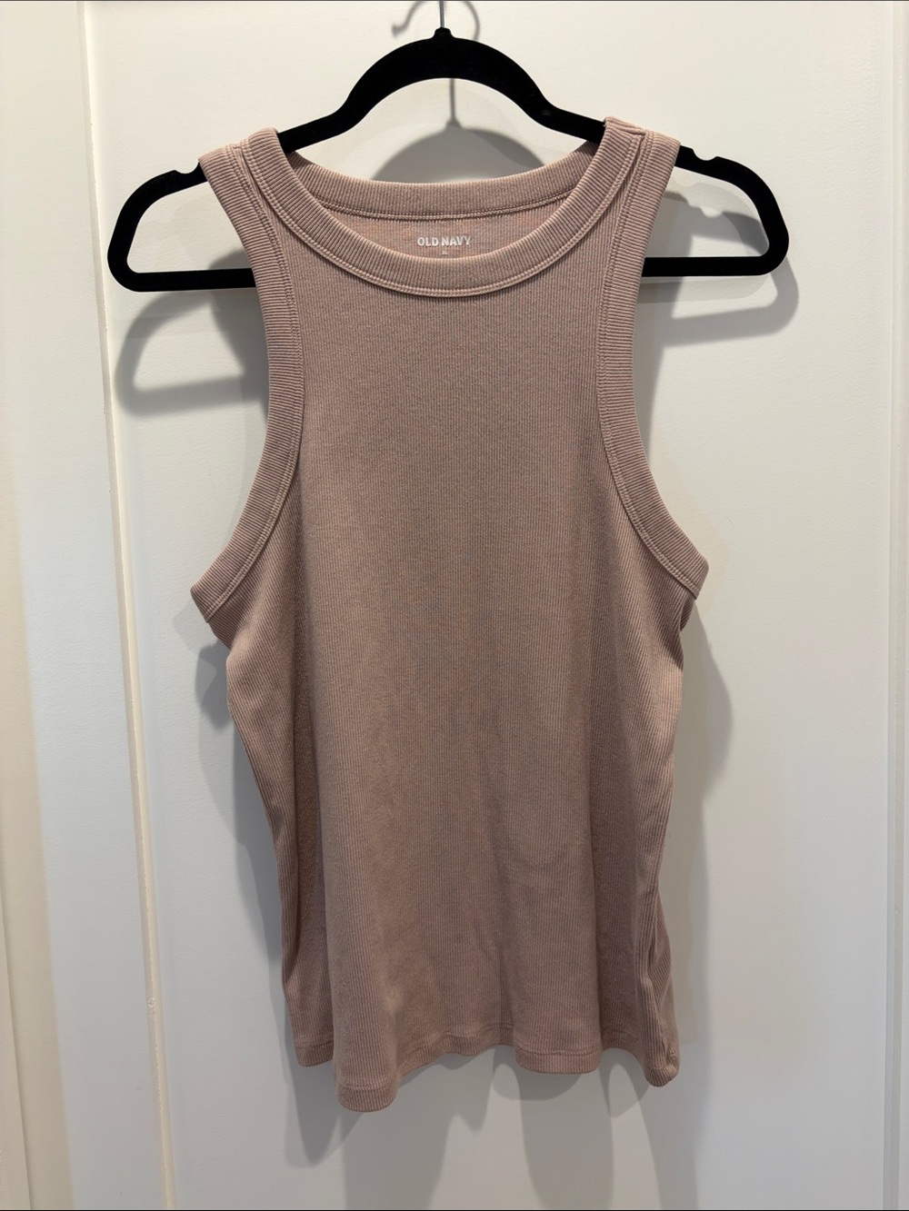 Old Navy Taupe Ribbed Tank Top